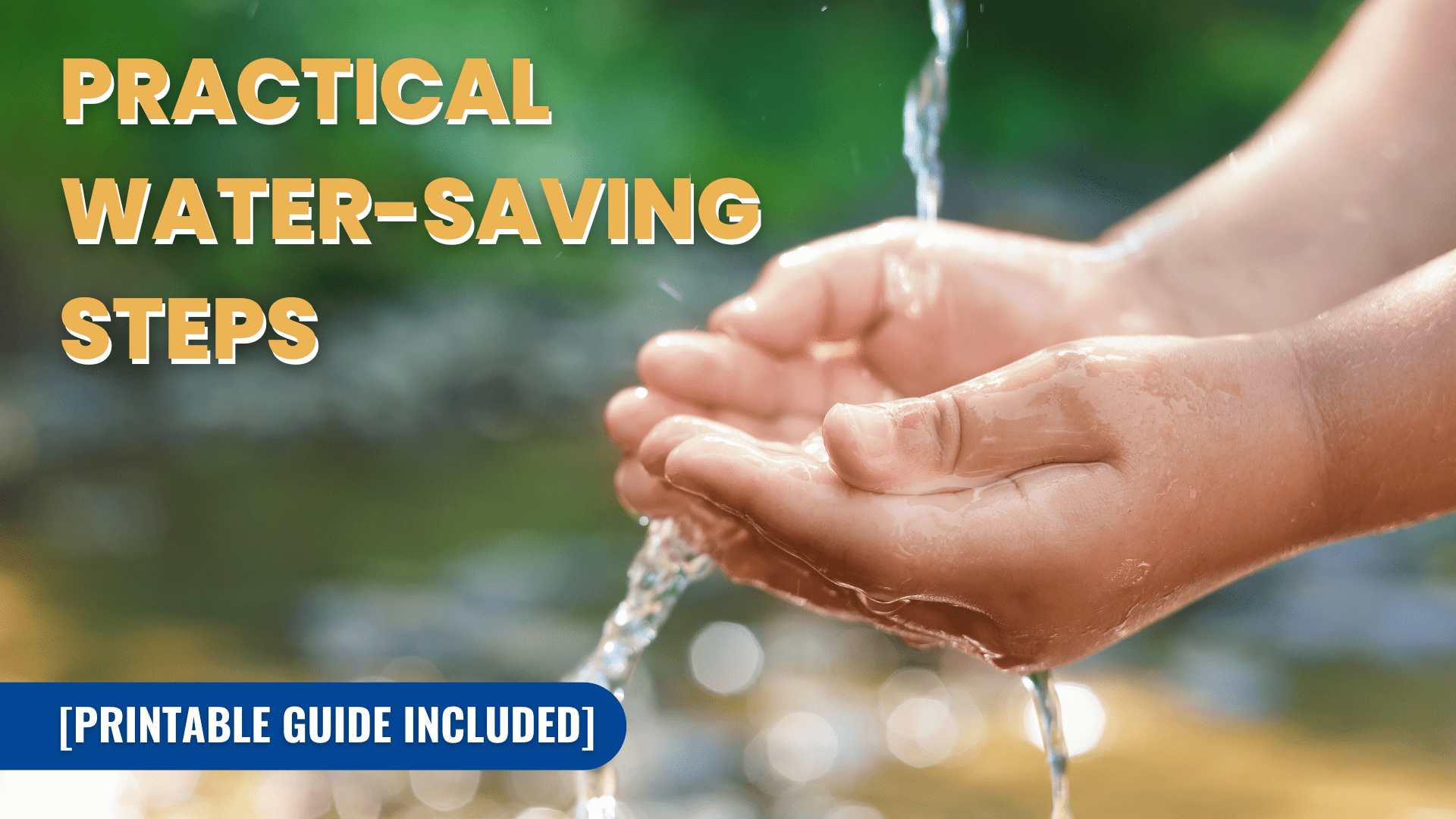 Practical Water-Saving Steps Every Household Can Take in 2026 - Mawenzi Article Image
